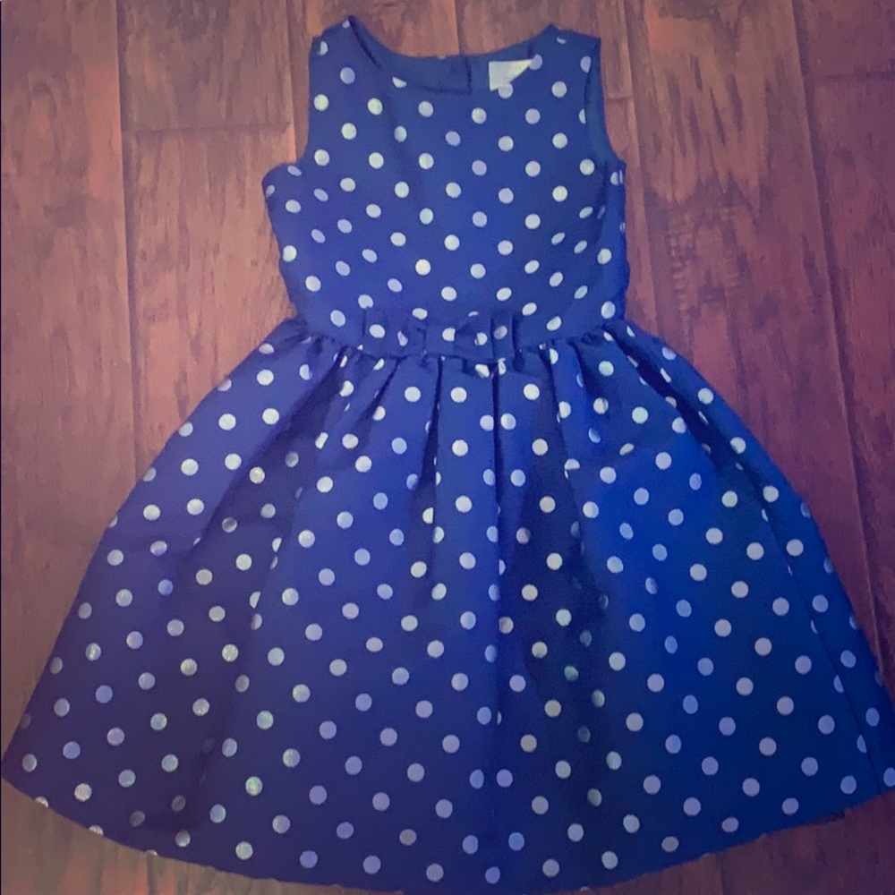 Elegant navy blue dress